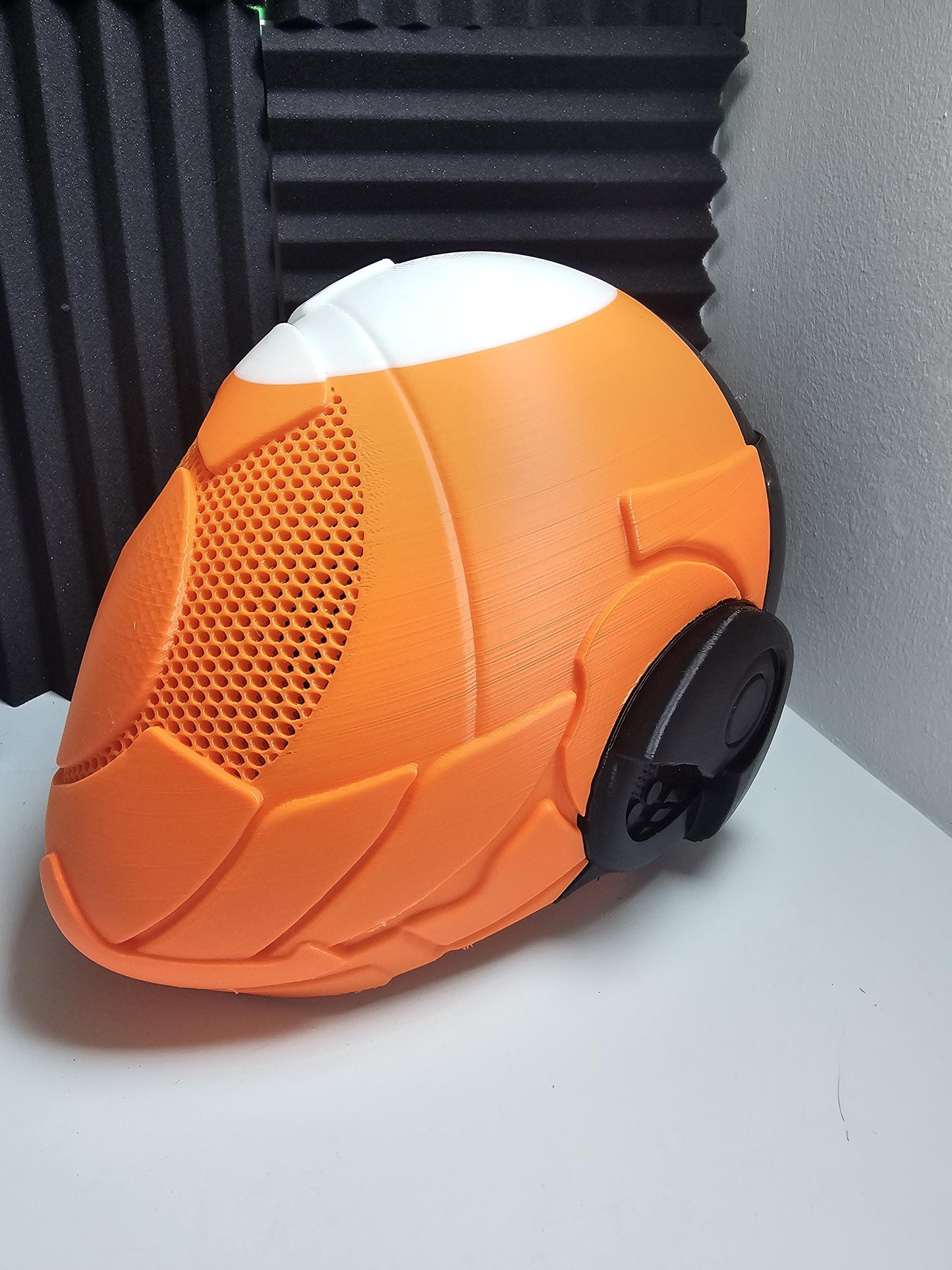 Murderbot cosplay helmet