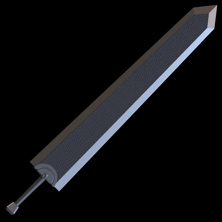 Guts cosplay prop - dragon slayer New Model