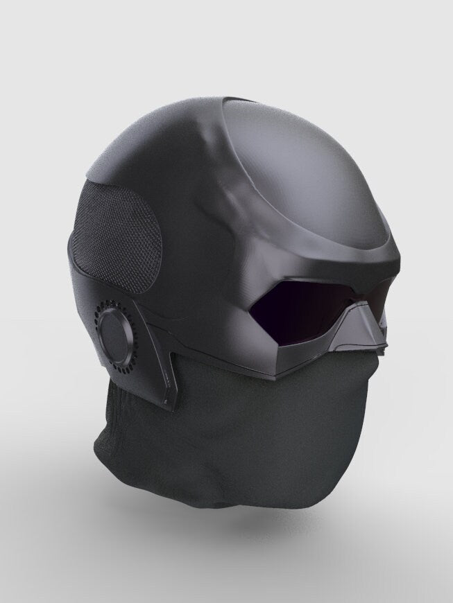 Black noir helmet