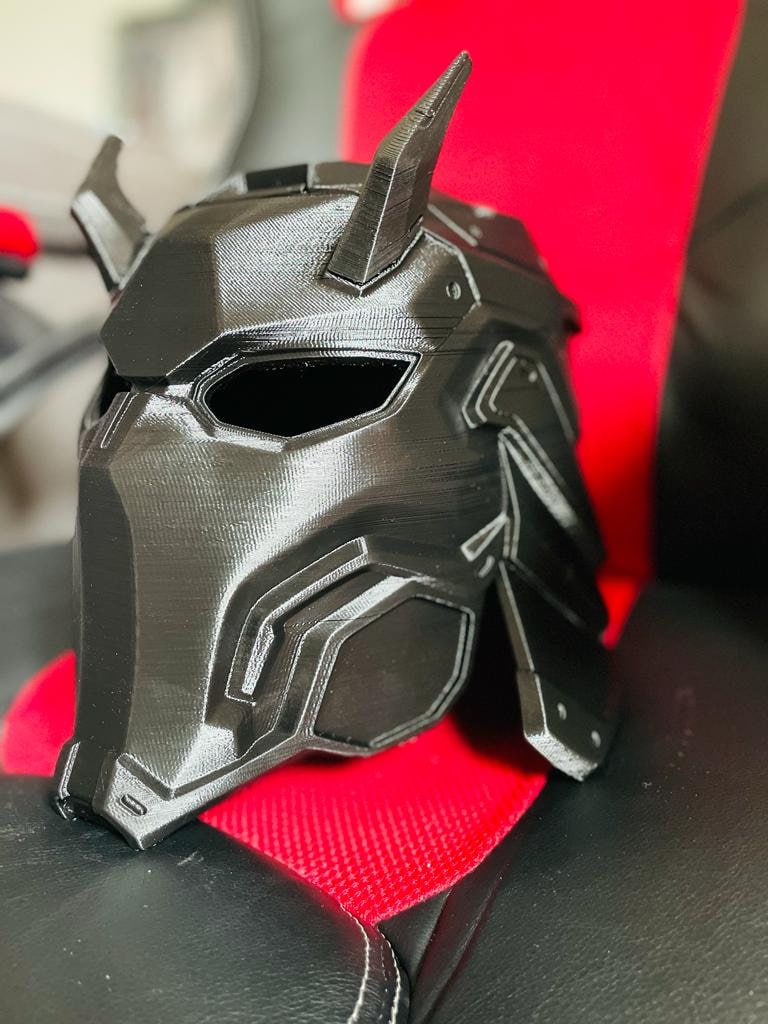 Cyber Samurai - cosplay helmet
