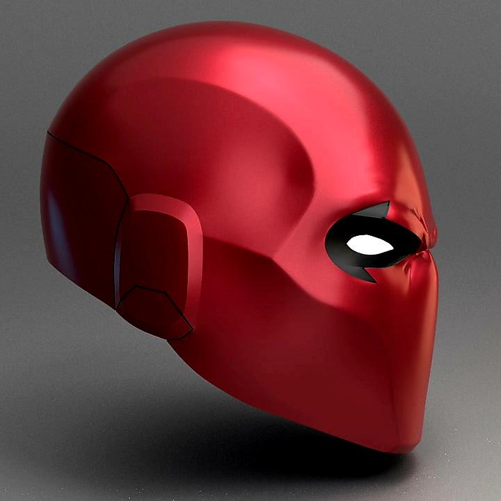 Red hood 3 Jokers Helmet