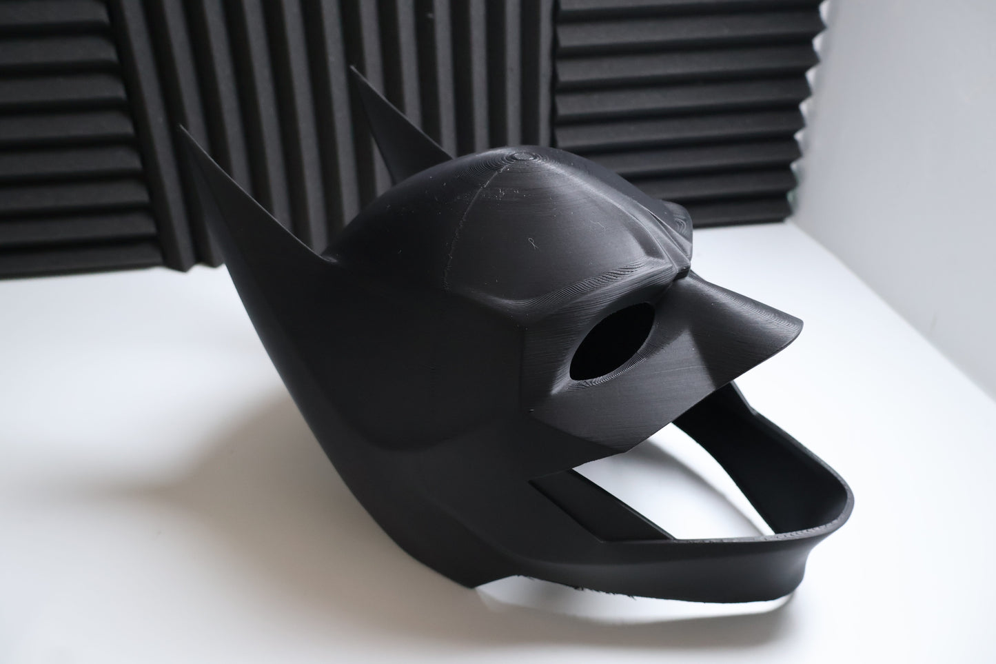 Dark hero keaton mask