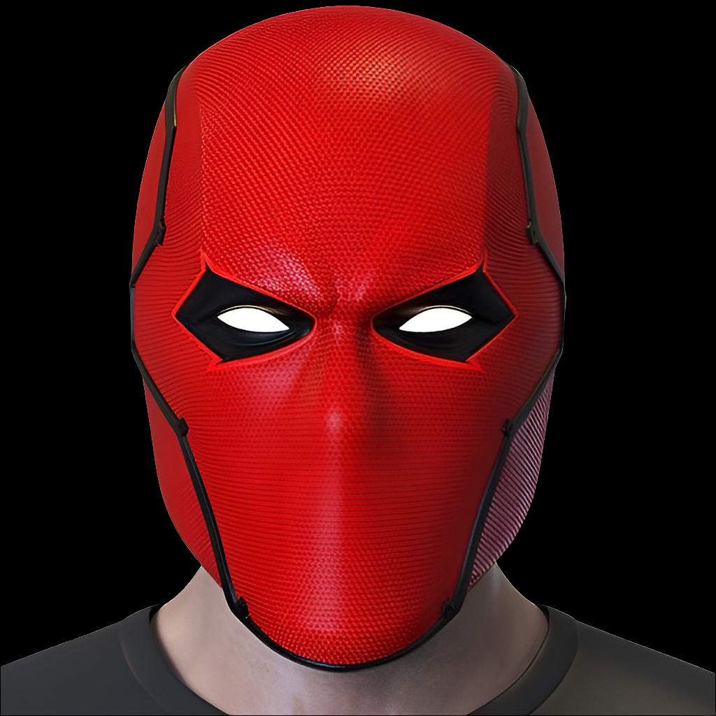 Red hood 2 helmet