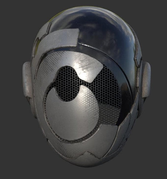 Murderbot cosplay helmet