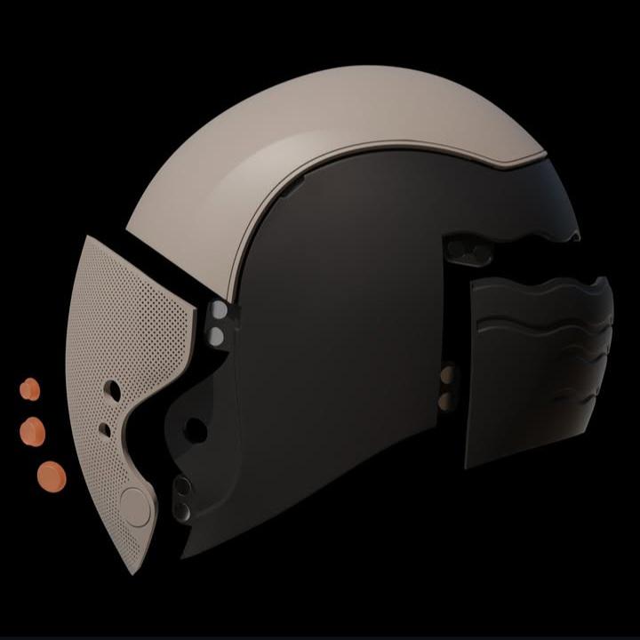 Ghost Helmet cosplay